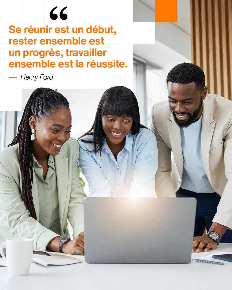 obs_senegal's tweet photo. En entreprise, les plus beaux projets ne se construisent jamais seul.
Ils naissent de la collaboration, du partage d’expertises et d’une même volonté d’avancer.

Et pour vous, qu’est-ce qui fait la force d’une bonne équipe ? 👇 https://t.co/KZXMTxrrSr