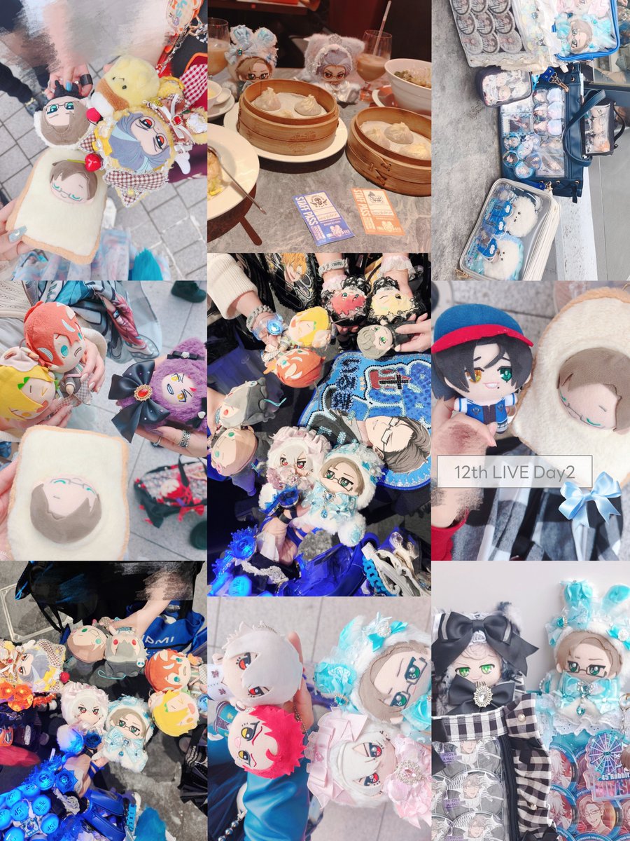_o0mrh's tweet photo. 12thライブでのぬいちゃんの記念写真🎤♬
かわいすぎました！！2日間それぞれお会いしてくださった方とぬいちゃんもありがとうございました！！>  ̫ <🫶🎀 https://t.co/2mFp1pkgQL