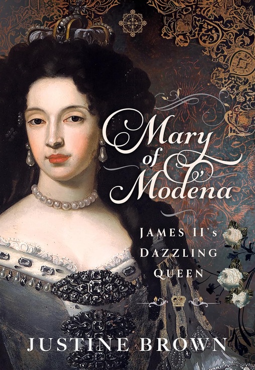 SueCooperBridge's tweet photo. NOTES📓#MaryofModena b. (N.S.) 5 Oct (O.S.) 25 Sept 1658, became the 2nd wife of #JamesII. Following the #GloriousRevolution in 1688, she, James & their son #JamesFrancisEdwardStuart were exiled to France.
@brown_bookshelf’s biography - Mary of Modena: James II's Dazzling Queen https://t.co/gwQBlT5sWp
