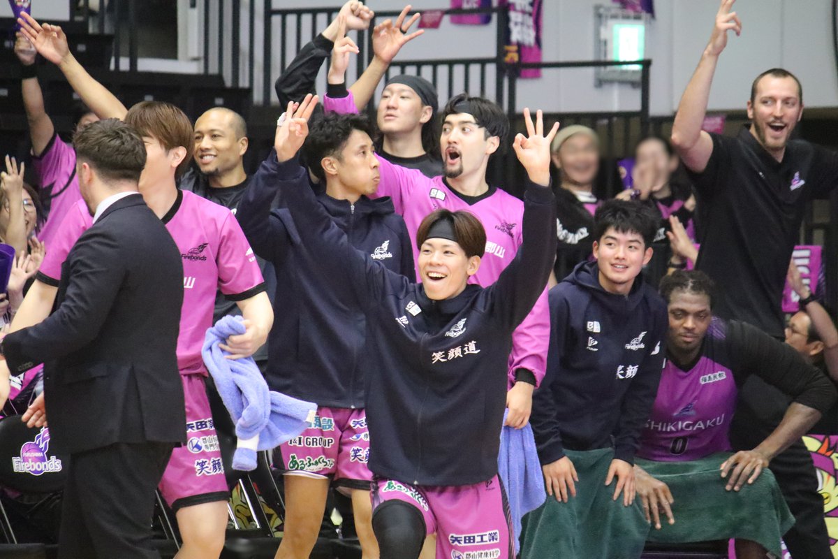 riko16862291's tweet photo. ケニ様セレブレーション！！

2026.10.4 宝来屋ボンズアリーナ

#益子拓己 選手
#福島ファイヤーボンズ https://t.co/AIFkoC7vtu