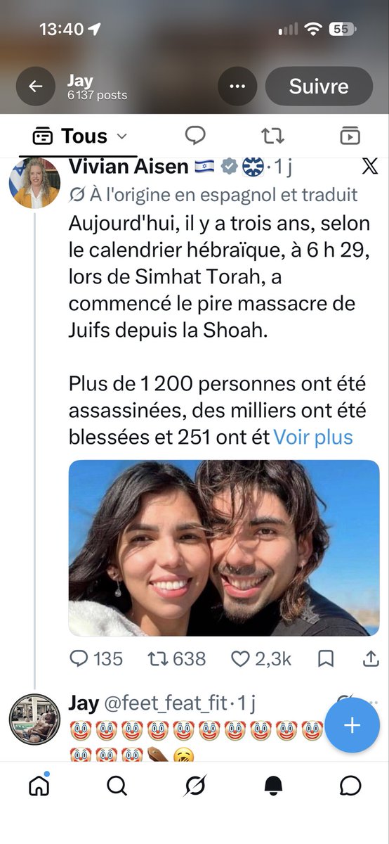 1Beautifulloser's tweet photo. @feet_feat_fit @MathildePanot @ManonAubryFr @sandrousseau @CaronAymericoff regardes une petite partie de commentaires … tu es dans le déni et l’inversion mais je ne t’en veux pas comme disait Jésus «   père pardonne leur ils ne savent pas ce qu’ils font .Amen 🙏😘 https://t.co/SCNTuTOaNW
