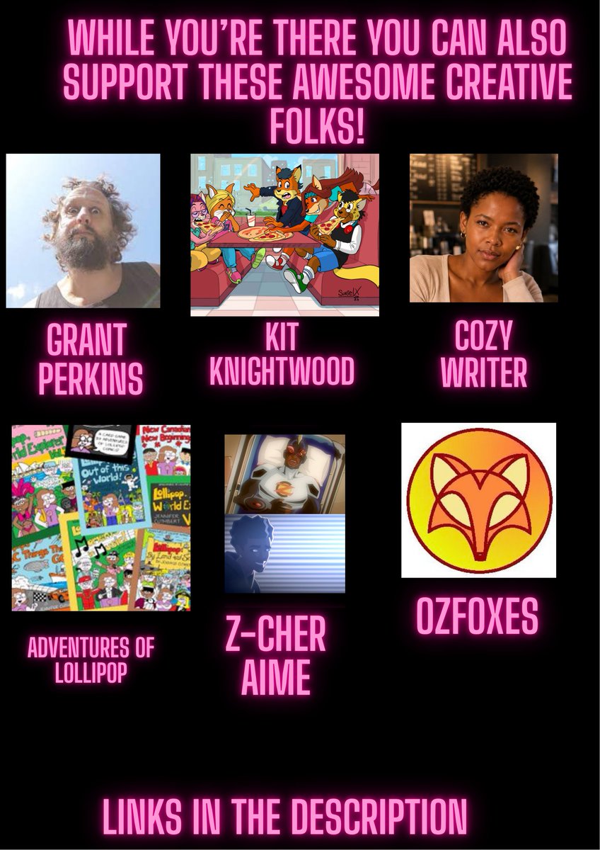 ReynardCity's tweet photo. #buyindie Additional shoutout @TheGrantPerkins @KitKnightwood @The_Cozy_Writer @ZCherAime @Lollipop_Comics @ozfoxes https://t.co/DGjIeHNIVT