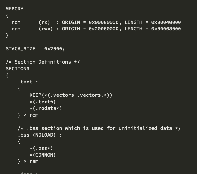 PlatformIO_Org's tweet photo. #LearnEmbedded 🎓 "From Zero to main(): Demystifying Firmware Linker Scripts"
A great post that explores the sophisticated anatomy of linker scripts by François Baldassari from Memfault
👉 https://t.co/HOU0I5pxrv
📌 #EmbeddedSystems #Semiconductor #Engineering #Electronics https://t.co/d2ij9yrtgp