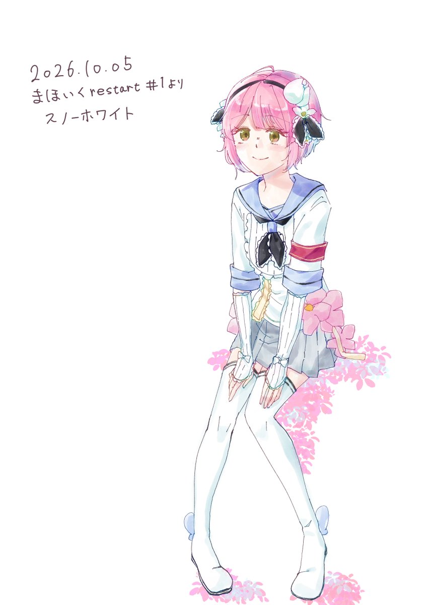 nejikiri_'s tweet photo. 魔法少女育成計画restart アニメ1話見ました！！
スノーホワイトの絵を描きました
まほいくは最高だぜ！
#まほいく #魔法少女育成計画 https://t.co/5MBX6Ly072