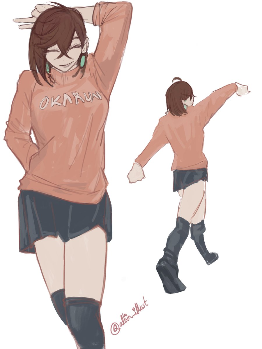 AlbinIllust's tweet photo. Momo Ayase doodle
#dandadan #rkgk https://t.co/h5X43lZ9yp