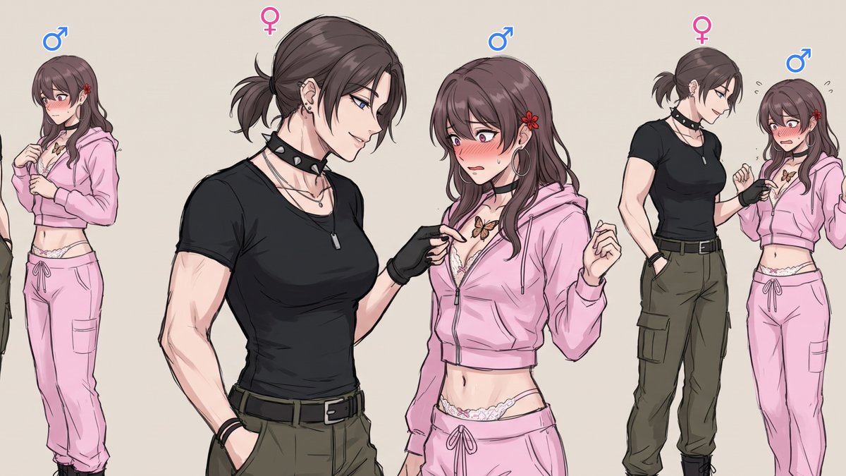 widi0001's tweet photo. I kept getting flak for my outfit, so I even wore a wig.

"I thought, 'Dose this finally satisfy you?" https://t.co/1eGqMg0ROl