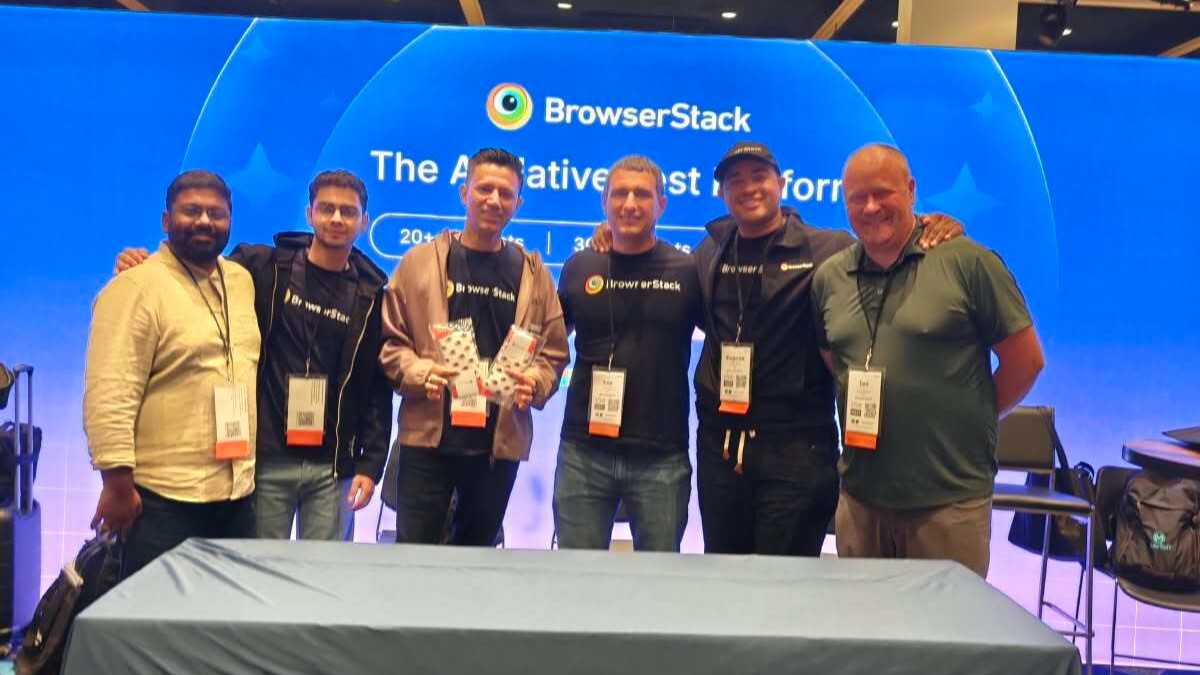 browserstack's tweet photo. That's a wrap on #StarWest 2026 in Anaheim! 👋

Thanks to everyone who stopped by to talk AI-powered testing, test automation, and scaling quality. Until next time 🙌

@TechWell @Coveros https://t.co/PsrFXd4qED