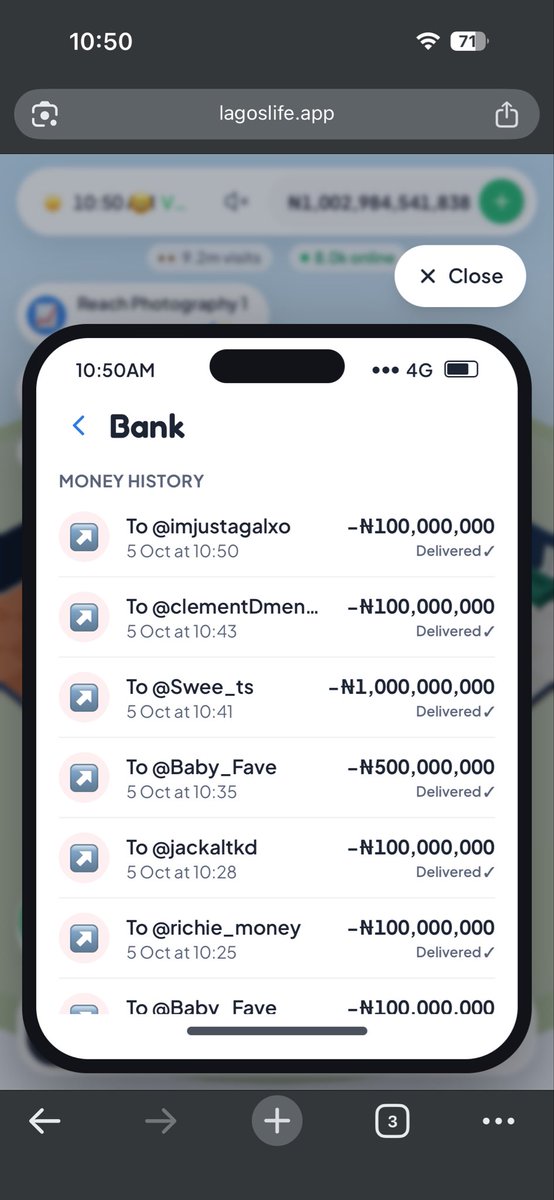 callhimojay's tweet photo. if ₦100million is not too small for you in this lagos life,

drop your tag asap.

i’ll do it instantly.

make sure you’re following me so i don’t skip you. https://t.co/fZF6R2pE2n