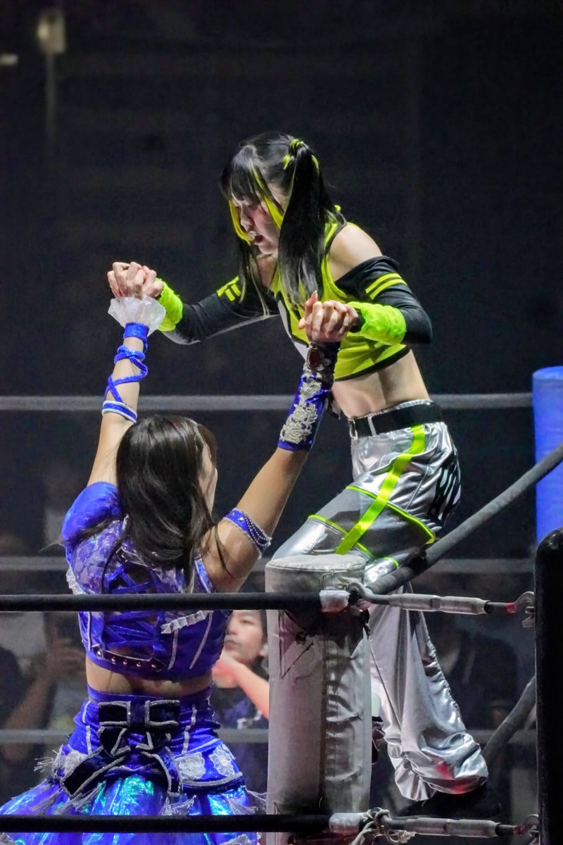 KyochanPoMpOm's tweet photo. 10.3 東京女子 大田区
モンキーフリップ🐒🐝
#tjpwWP7 
#tjpw 
#鈴芽 https://t.co/7Ge8bFoFVK