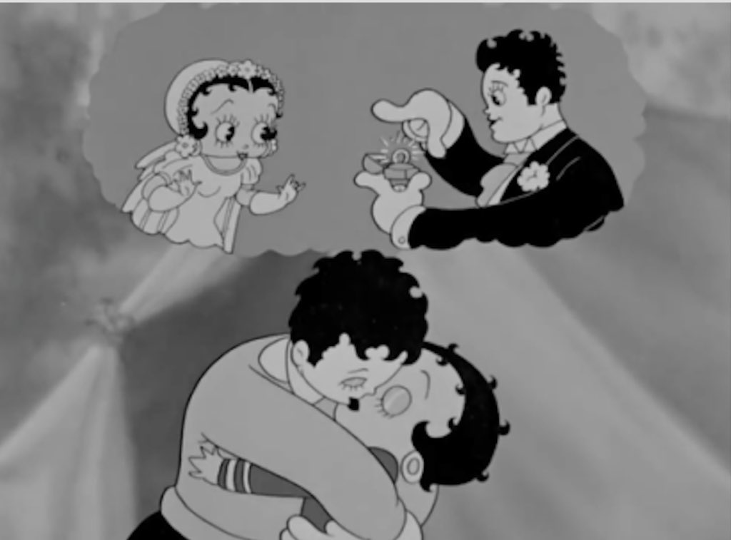 pmamtraveller's tweet photo. Betty Boop and her boyfriend, Fearless Freddy https://t.co/v3saS1NnUC