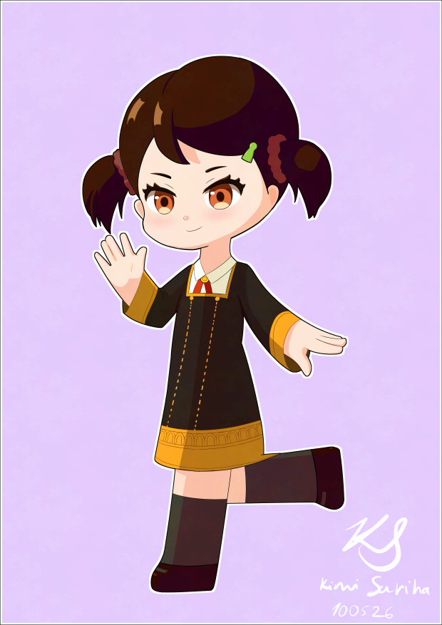 KimiSariha's tweet photo. Chibi Becky - Spy x Family https://t.co/Vru5mmVKLN
