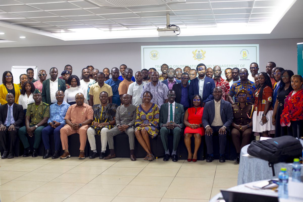 AfricaCDC's tweet photo. Over the past two years, Africa CDC has been working with Ghana to strengthen its Public Health Emergency Operations Centres, including through equipment, communications and data systems, operational support and workforce development.

As part of this work, 50 national and subnational experts recently came together to strengthen their skills in emergency management, planning, logistics, coordination and simulation exercises.

The focus is on building stronger systems, improving coordination and helping Ghana respond faster and more effectively when health emergencies occur.

Read more: https://t.co/BBekR6CB3R