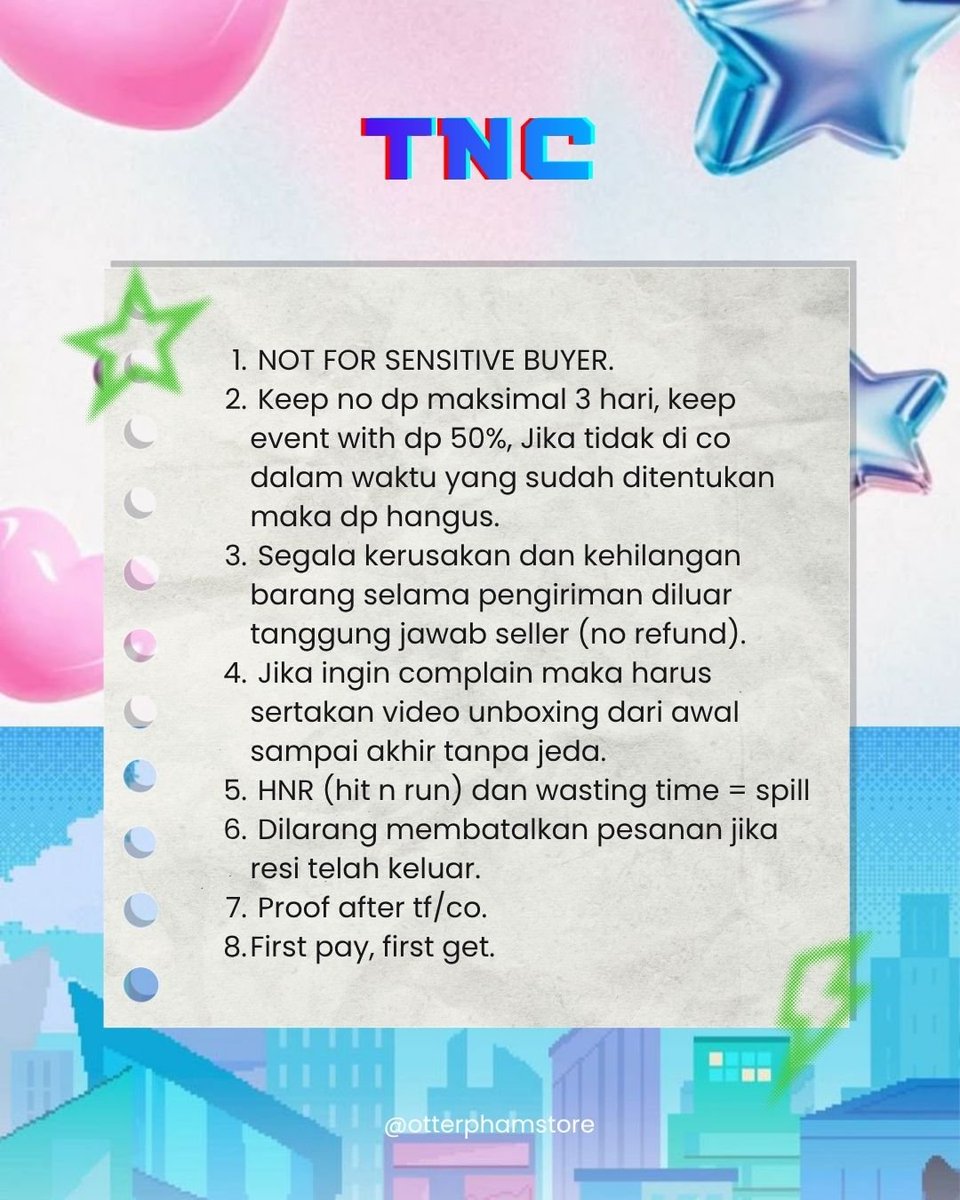 otterphamstore's tweet photo. wts photocard official njz, newjeans, MhDHH

☆keep event with dp 50%
☆NOT FOR SENSITIVE BUYER
☆condi nya langsung dm aja (mention after dm)
☆exc adm oren
☆cek ongkir/co oren link nya aku drop dibawah👇🏻

t. pc, minji, hanni, Danielle, haerin, hyein, pob, want to sell, aab. https://t.co/TNF5Cpm2w7