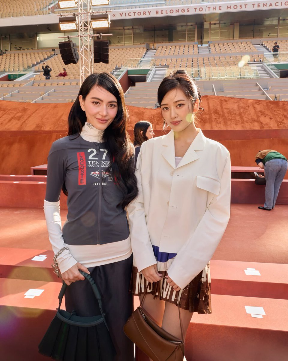 anan91186's tweet photo. 261004

actress Davikah and actress Kimberley IG update with An Yujin

YUJIN AT LACOSTE PFW
#YUJINxLacosteSS27 
#ANYUJIN #LacosteSS27 https://t.co/gk8oaRRvDv