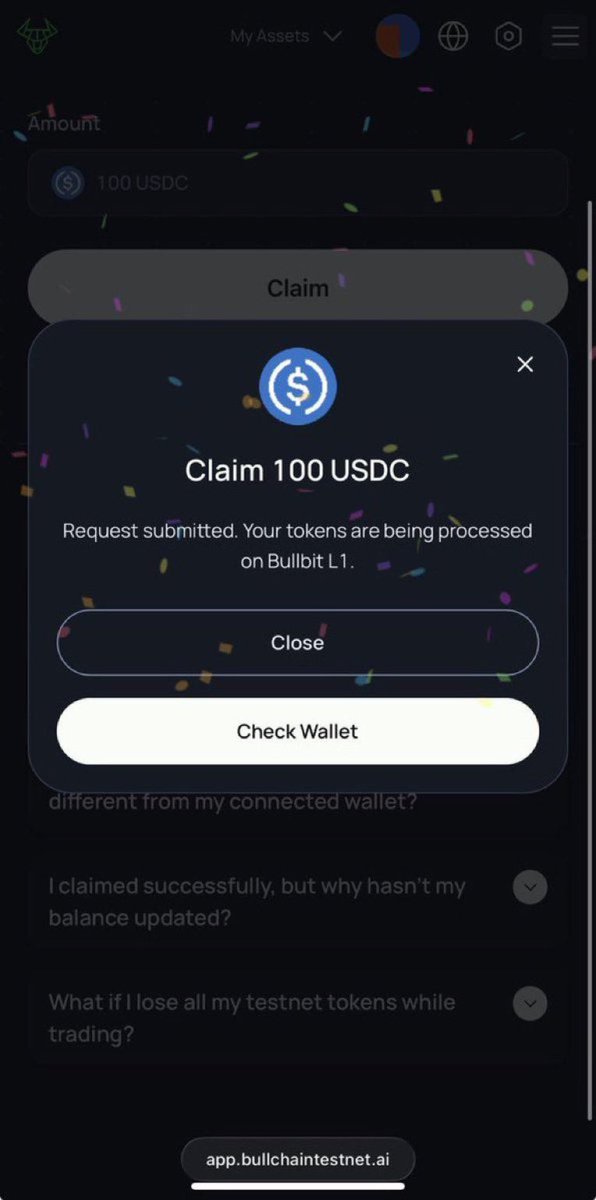 kataraay_'s tweet photo. @BullbitDEXHQ I have done all steps: ✅ 

1.  Followed and liked and retweeted 
2.  Tried BullChain Testnet
3.  Claimed faucet USDC
4.  Completed a trade

Bullbit address:  bull1klevc07q96pf7sndupvr6v0muesz4fj8j0qltw https://t.co/FfACmGFwWU