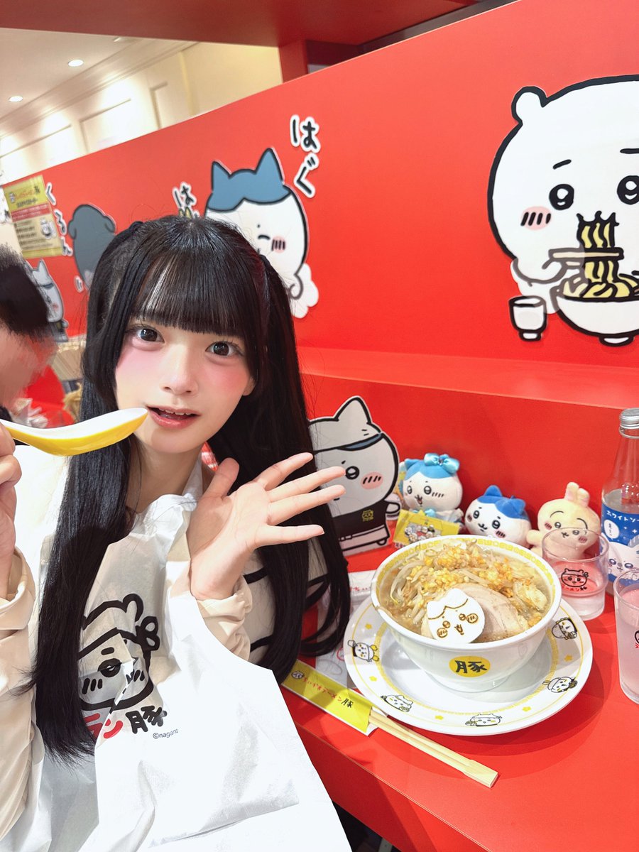 starnote_aqua's tweet photo. 念願のちいかわラーメン豚(̨̡՞o̴̶̷̤ ̫ o̴̶̷̤՞)̧̢⭐️ミ https://t.co/X9eg4iG3qc