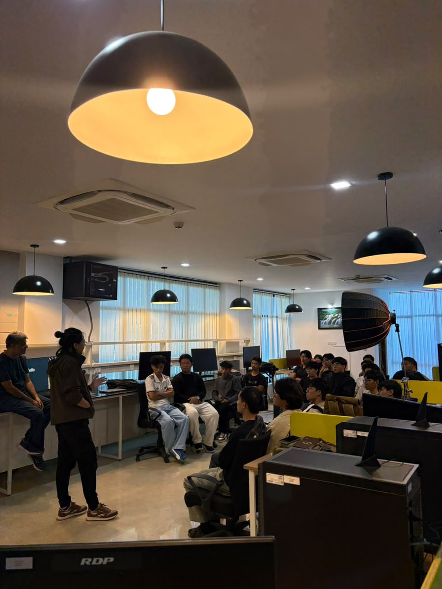 KohimaStpi's tweet photo. @KohimaStpi is pleased to host students from different universities, at the #OctaNE CoE for a 6-day Game Design BoothCamp, a comprehensive lab based program designed to upskill gamers with practical AI- assisted workflows
@GoI_MeitY @stpiindia @arvindtw  @stpiguwahati @SoumyaOtta https://t.co/cDRY32yfgJ