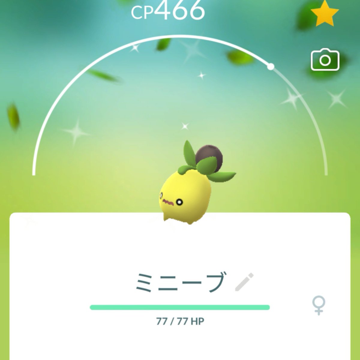 zuckey_mnst's tweet photo. おでかけキャッチしてた。

#ポケモンGO #PokémonGO
#ミニーブ(#Smoliv)
#いろちがい(#Shiny) https://t.co/fEmxGx013E