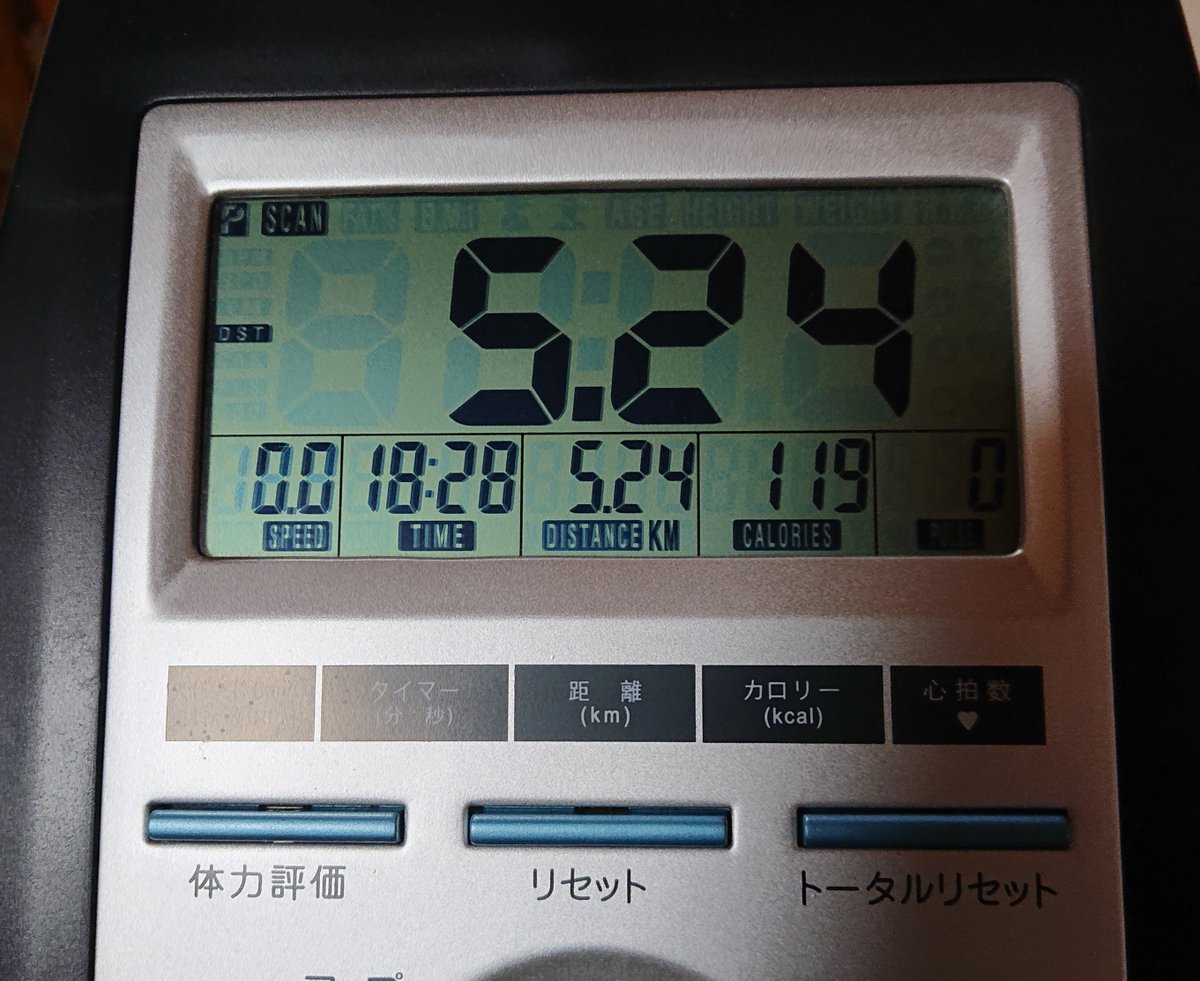 homesichAs's tweet photo. 仕事おわりに運動した https://t.co/Wk1iqajRmG