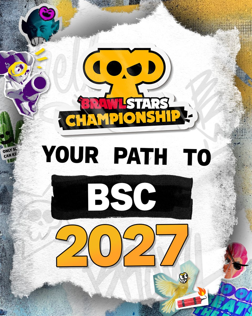 Brawl_esports's tweet photo. Your path to BSC 2027 starts here 🌟

▫️ Direct invitations
▫️ BSC Invitational
▫️ Challengers Open pathway
▫️ Key dates &amp; timelines

Read more below to understand how BSC 2027 will work 👇

🔗 https://t.co/ug0Ix6Vz8F

#BSC27 https://t.co/vV3AipqFKA