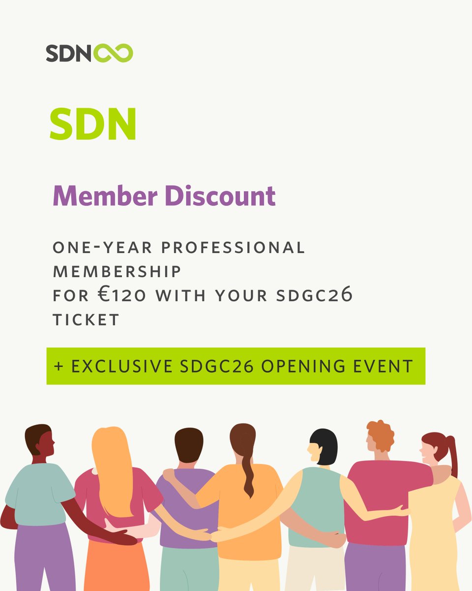 SDNetwork's tweet photo. Make your Service Design Global Conference experience last all year! Attend SDGC26 and purchase a one-year Professional Membership with the Service Design Network for the reduced price of €120.

👉 Explore the benefits: https://t.co/F9RAyHlVgY  

#SDGC26 #beyondboundaries https://t.co/QRhmXsFuzB