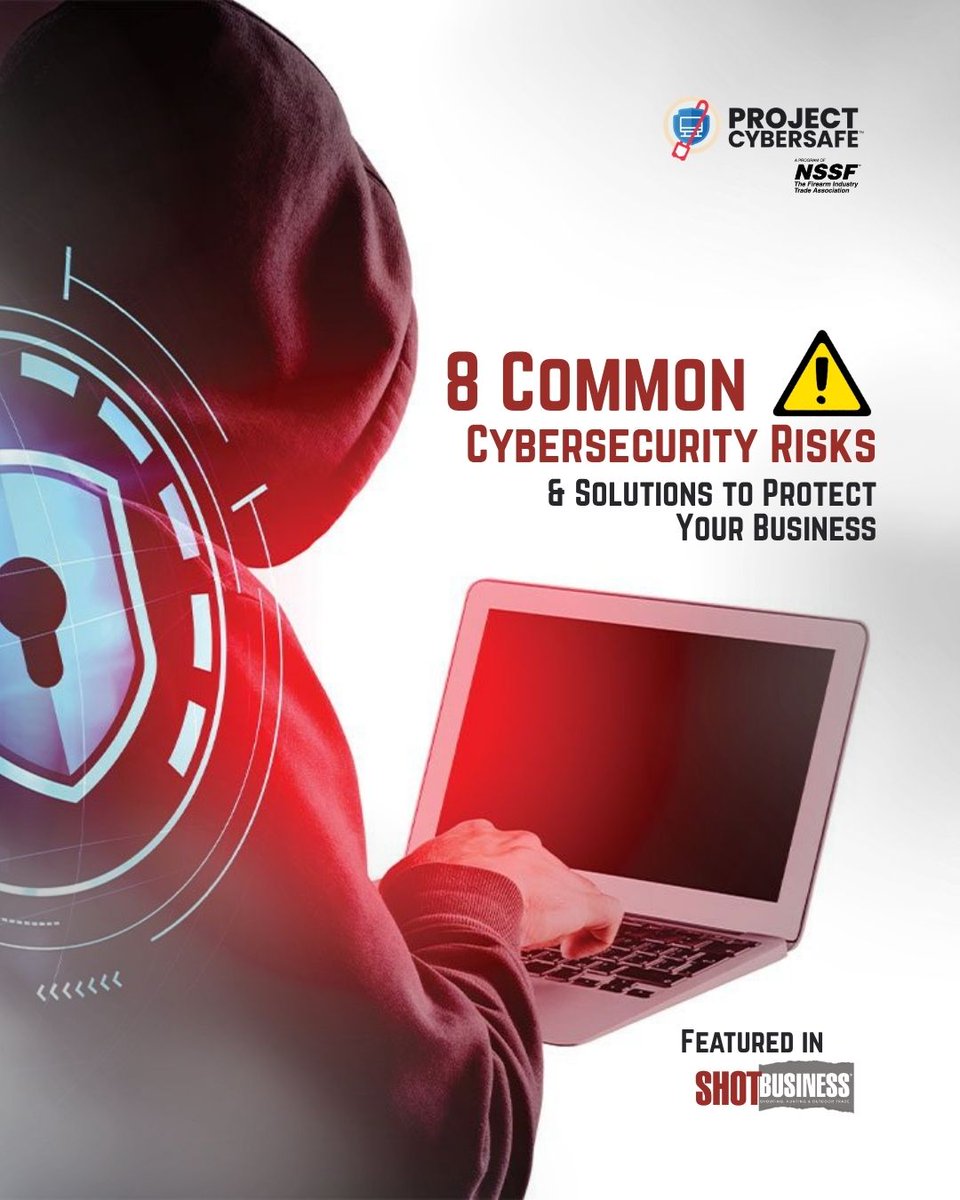 NSSF's tweet photo. From phishing emails to outdated control systems, cybercriminals exploit the smallest gaps. Strengthening your cybersecurity now can prevent costly downtime later.

https://t.co/4Ksml6fRpC

#SHOTBusiness #NSSF https://t.co/kIayGp0shF