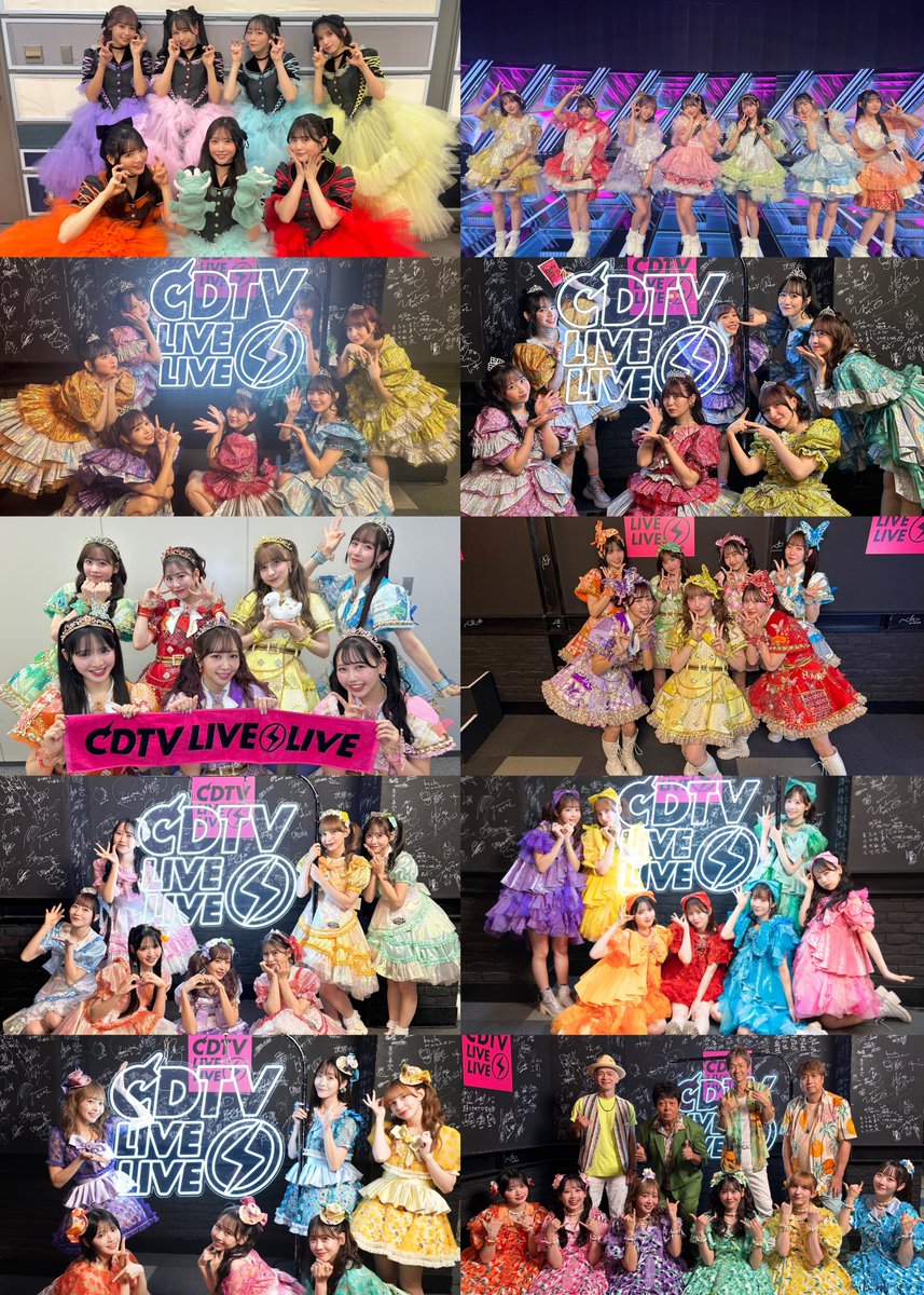 fz_onimi's tweet photo. ふるっぱーCDTV1⃣9⃣回目出演👻⚡️
#CDTVライブライブ 
#FRUITSZIPPER https://t.co/xwgloHzugJ