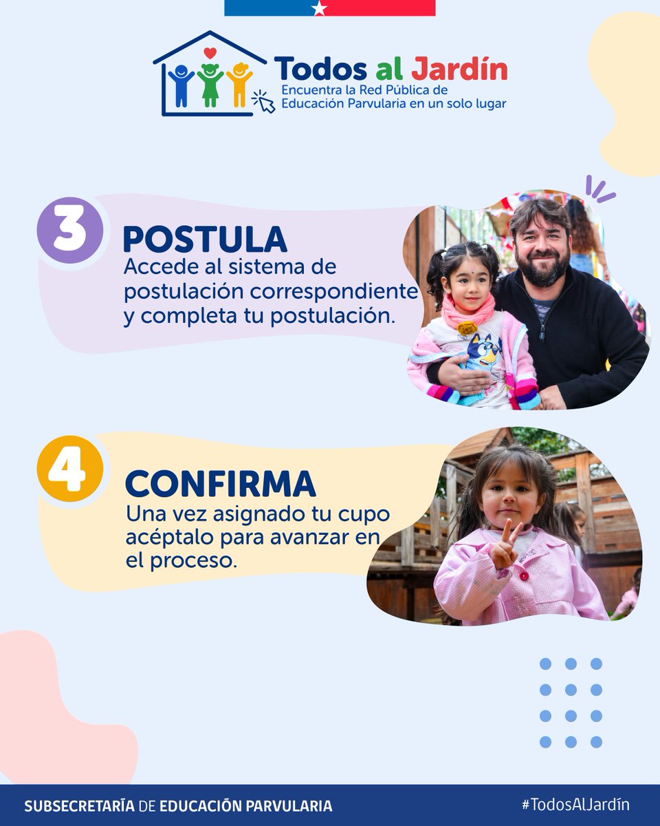 SubEducParv's tweet photo. Porque cada día que una niña o niño va al jardín, gana una nueva oportunidad para toda la vida.

#TodosAlJardín #GananParaTodaLaVida
(🧵1/2) https://t.co/bIlzxWsUvr