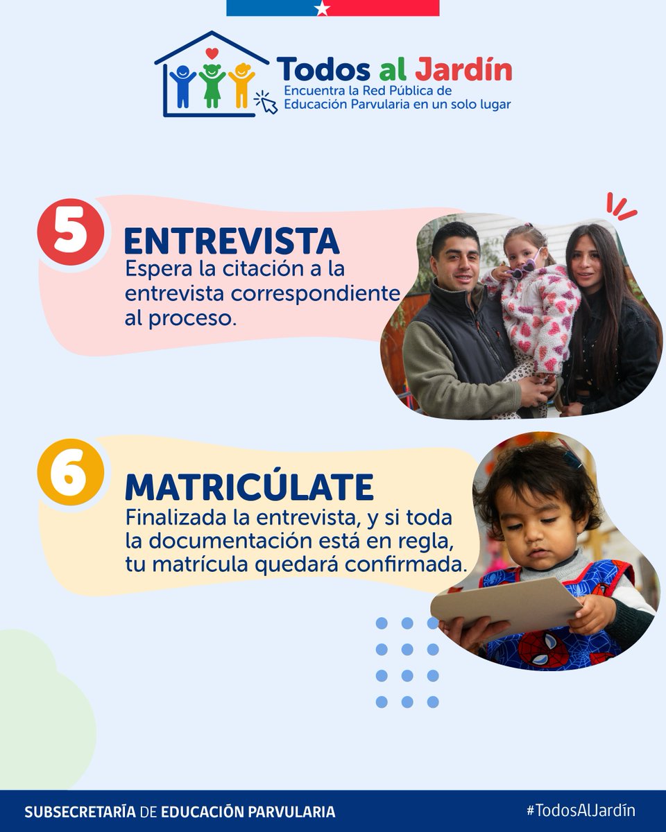 SubEducParv's tweet photo. Porque cada día que una niña o niño va al jardín, gana una nueva oportunidad para toda la vida.

#TodosAlJardín #GananParaTodaLaVida
(🧵1/2) https://t.co/bIlzxWsUvr