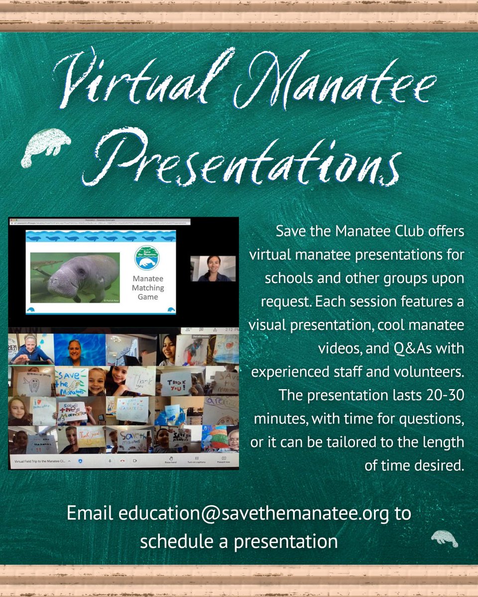savethemanatee's tweet photo. Happy #WorldTeachersDay! If you or an #educator you know is looking for ways to incorporate #manatees into your lesson plans, we've got you covered! Check out these great resources available to #teachers and students. https://t.co/lQcyXQtnB0