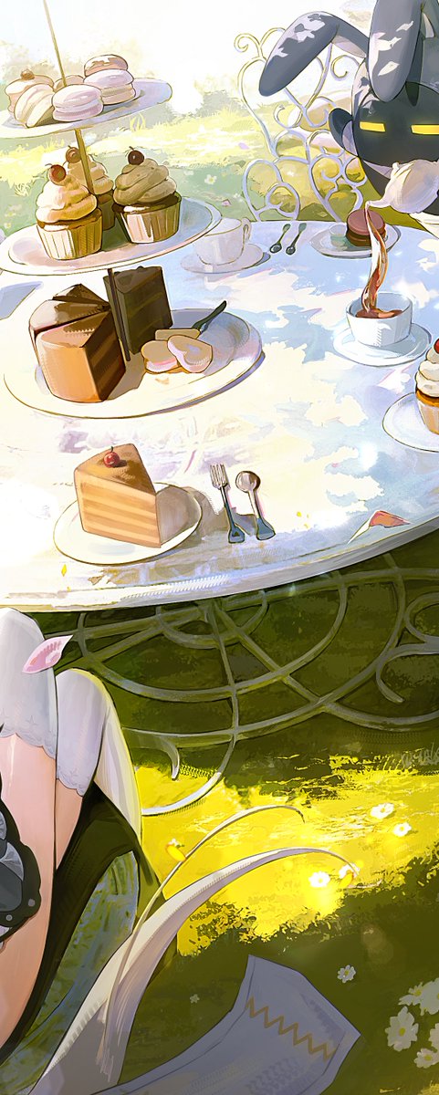 PB___q's tweet photo. Tea Time with Velina 🍰

#ZenlessZoneZero #zzzero  #ゼンゼロ https://t.co/xryb2uFIB4
