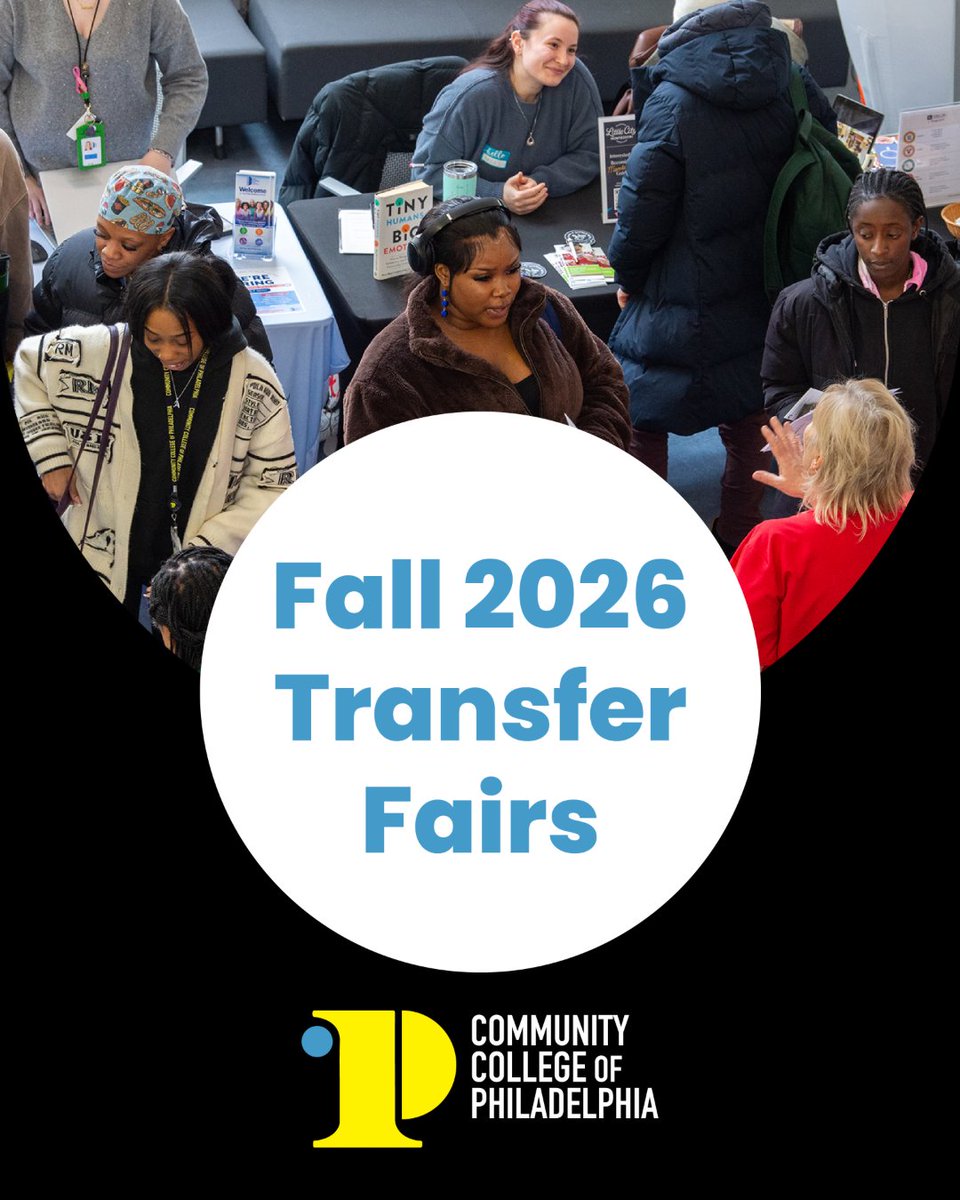 CCPedu's tweet photo. Thinking about what’s next after CCP? 🎓💛💙

Join us for our Fall 2026 Transfer Workshops and learn about transfer agreements with other colleges and universities, explore your options, and get tips to help you prepare for transfer success.

https://t.co/qmOMyH8zgy https://t.co/mFstOVOI0D