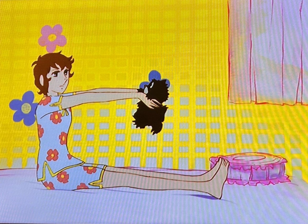 housekibaco703's tweet photo. そして9時になってしまったのでこちら📺✨
我が家のテレビは昭和三昧。
#エースをねらえ！
#JCOMBS https://t.co/xUob3LtZL6