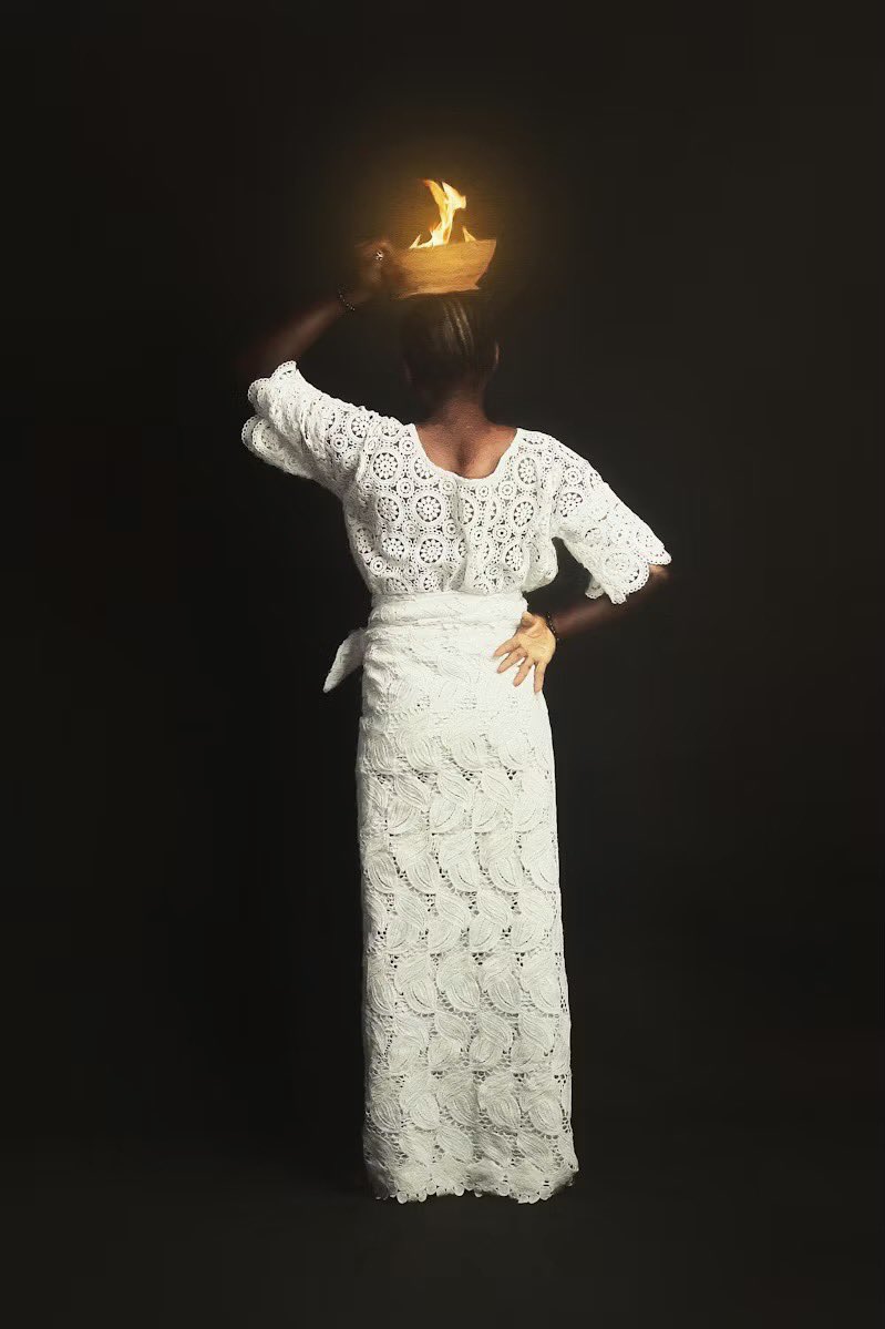 TOBYDPHOTOGRAPH's tweet photo. She who brought flame

This piece continues the story of “Our Mothers Wore Light Like” collection This by honoring women who carried light within themselves and shared it with others.

In this piece, a woman stands in the dark carrying fire above her head. Even though we do not see her face, her presence feels calm The flame becomes a symbol of hope, strength, and light.

The work is about the women who carried so much for their families and still kept going. Women who brought warmth, care, wisdom, and love into the home, even during hard times….

0.210Ξ