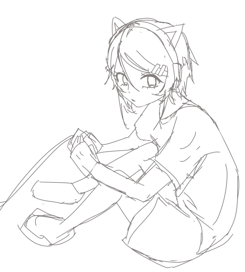 ____________1OO's tweet photo. 飽きてしまったので...誰か...誰か...描いてみますか... https://t.co/d8c12aLpV9