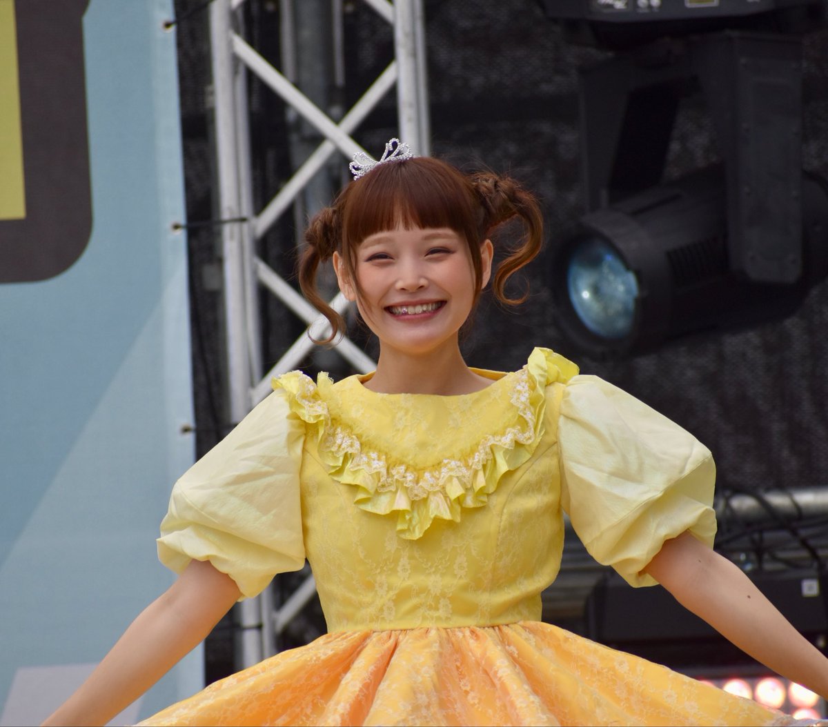 ChieBowchan's tweet photo. 最後の野外フェス❤️‍🔥
良い思い出になった💛

#チャンベイビー
#クロフェス2026
#KiSSKiSS https://t.co/kTFgQdEJpc