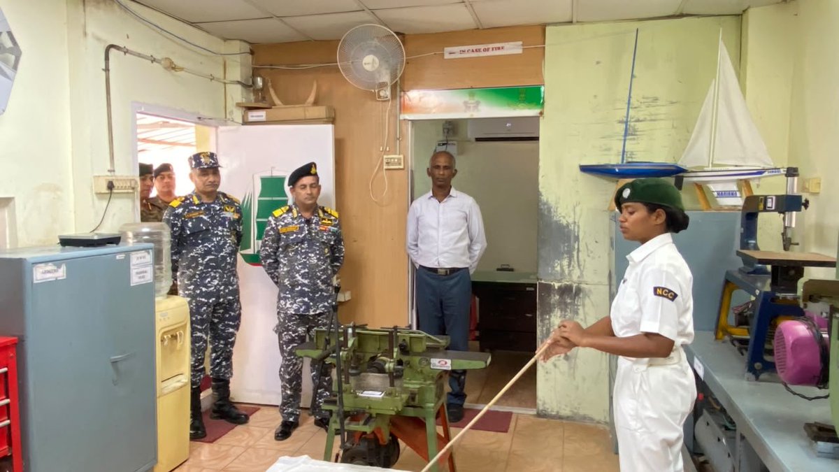 NCCDte_TNPAN's tweet photo. R Adm Ashish Bhargava ADG A, HQ DGNCC reviewed HQ NCC TN, P, A&N Dte for Annual Adm Inspection 

He also visited 1 TN Naval Unit NCC and 1 TN Sig Coy NCC located in Fort St George, Chennai.

He will also be proceeding to Gp HQ Madurai and NTA Idayapatti as part of the Adm Inspection

@HQ_DG_NCC @vatsvirendra1 @DazzleAlbatross