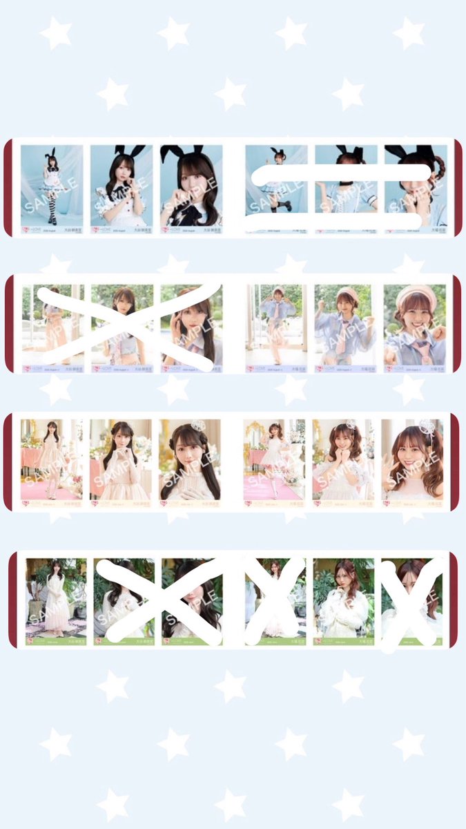 danichan_nene's tweet photo. イコラブ トレ 生写真 

【譲】写真1.2枚目数字、3枚目

【求】写真4枚目（大場激求）
       21枚目CD封入 大場 B.E>>>>大谷 A
       その他 大場 過去物、恋はじジャケ写 大谷ヒキ

郵送、10/10 STARフェスでトレ可能です🌟
お気軽にお声がけ下さい(❀ᴗ͈ˬᴗ͈)" https://t.co/i5pWn5CCd5