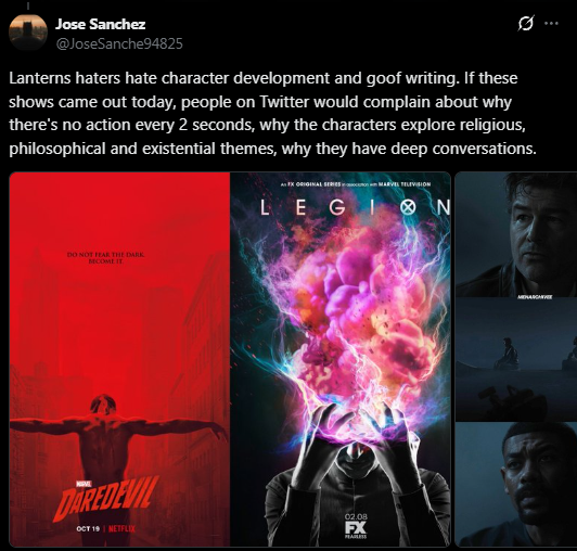 RySchramm's tweet photo. Can we talk about the weird bot farm that's infesting twitter defending Lanterns? https://t.co/LnYTHlnDtM