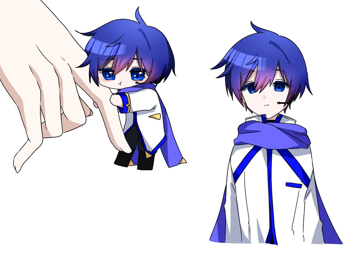 Haru_SpringNem's tweet photo. 카이토를 그려봐요 #KAITO #kaito https://t.co/HZdsImFXYG