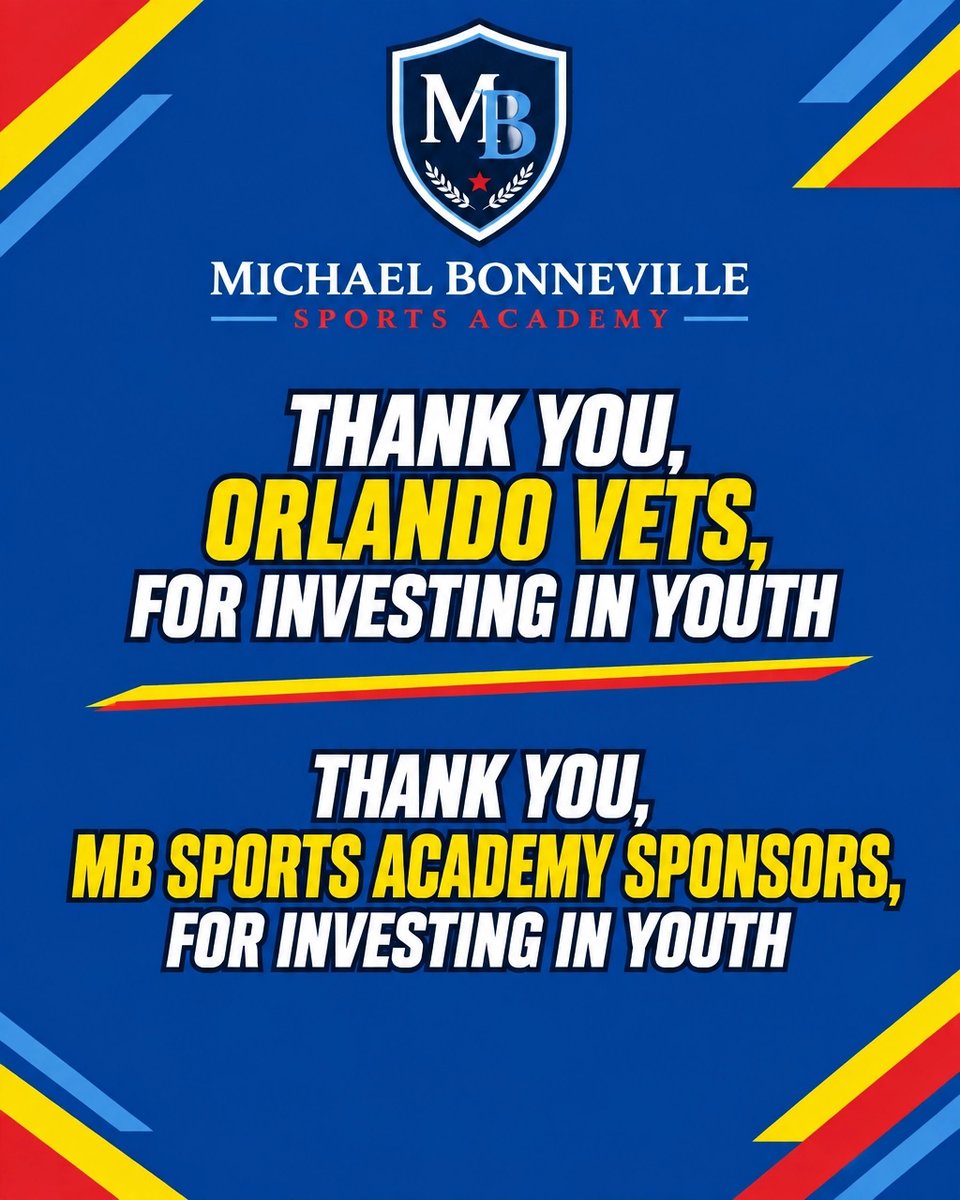 MBSportsAcademy's tweet photo. BIG DREAMS NEED A TEAM. π Thank you to the sponsors investing in MBSA athletes and opportunity this October. Together, we build champions on and off the field! ππ #MBSA #SponsorAppreciation https://t.co/4vaeQnOUyf