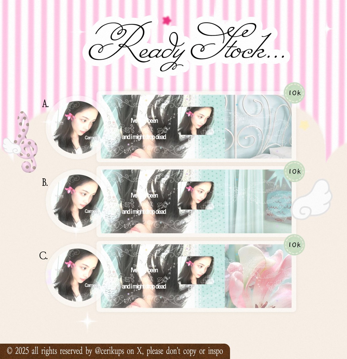 cerikups's tweet photo. help repost, tysm! 🩷 #zonauang

hai hai haiii berry punya layout beberapa carmen h2h terbaru with https://t.co/RdTfmOz4Nr coins / each. mau jemput cantik? boleh lewat DM sini atau tele https://t.co/NVo2sSAkYQ (fast resp) https://t.co/Qn1bLRG0Pf