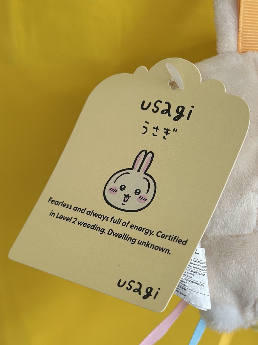 isekiayako's tweet photo. 「イギリスにちいかわ上陸」「ロンドンの百貨店セルフリッジズにちいかわコーナー登場」と聞いて、幼い姪っ子のためにエクスクルーシヴ・アイテムとやらを買いに行ったら長蛇の列。めげそうになりつつも、せっかく来たしと並んでいたら、アバヤを着た中東系の女性が私の横を「オー、チカワ！チカワ！」と言って通り過ぎていった。私の真後ろにいたアフリカ人の女性も友人と思われる同行者に「ハチワーレ」と言ってるのが聞こえてきて非常にアツかった。（本当にハチワーレって発音してたんです）　

こんな地球の裏側まで、ちいかわすごいな。

1枚目の写真は戦利品です。うさぎ🐇好きの娘（11）にもちいかわうさぎを買いました。Usagiのプロフィール文が面白いから、ちいかわをよく知らない娘にはこのタグを付けたまま渡そうと思います。

#ロンドン #ちいかわ #chiikawa

https://t.co/KLqHHnt4Kd