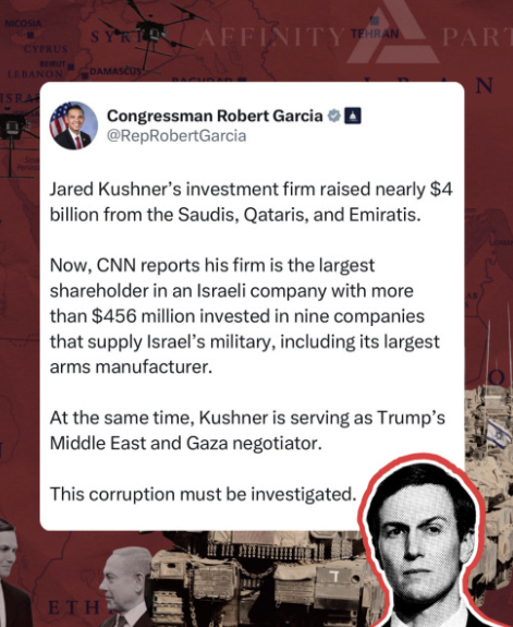 smc429's tweet photo. KUSHNER IS SCUM https://t.co/lcKJzQzeYI