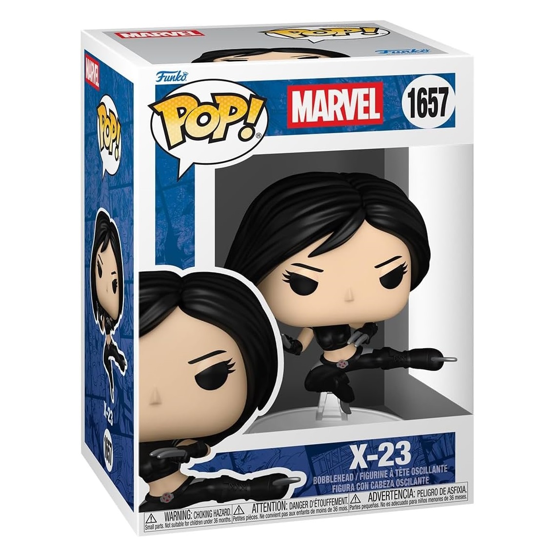 TTComicChannel's tweet photo. Funko Pop Marvel Comics X-Men Weapon X Program X-23 - 1657
Link para compra BR: *Possível importar pelo Link abaixo
Buy here: https://t.co/CcdrES2vBV
#FunkoPop #ActionFigure #Marvel #Comics #MarvelComics #Xmen #WeaponXProgram #wolverine #X23 #LauraKinney #XForce https://t.co/CfTQ4VfYZr