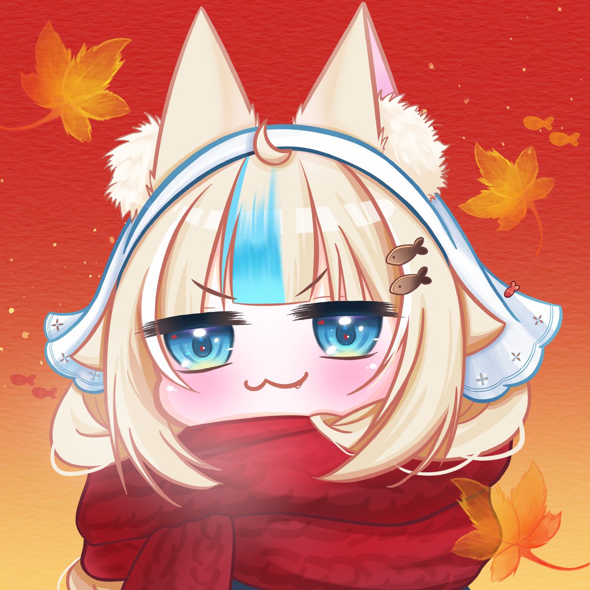 saku_kii's tweet photo. 🍁💙🐟
#sabart https://t.co/0WDE2s9fet