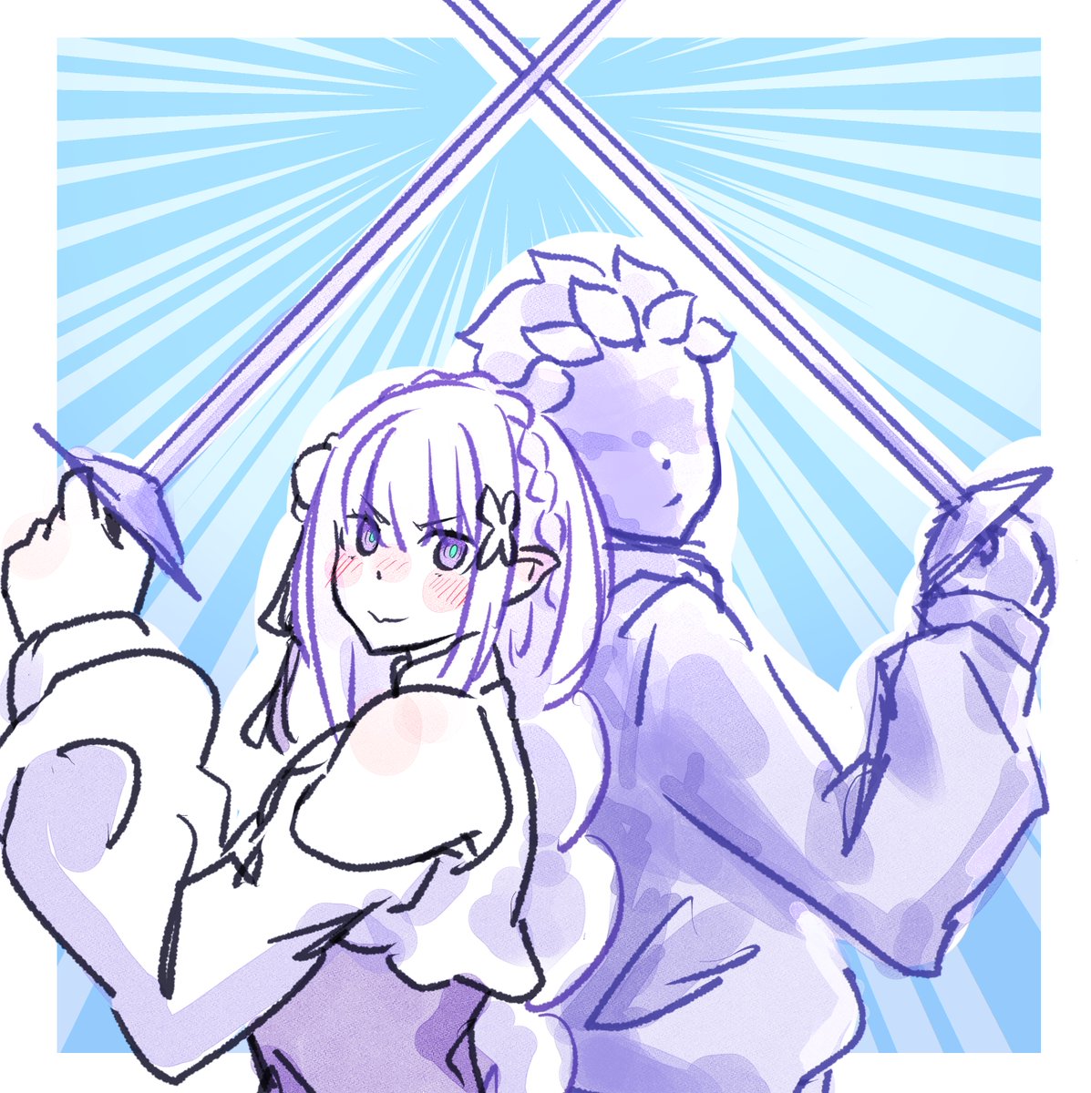 soizayoikoto's tweet photo. 2027
#一日一回感謝のエミリア様描きso16 https://t.co/o5abd2tq7z