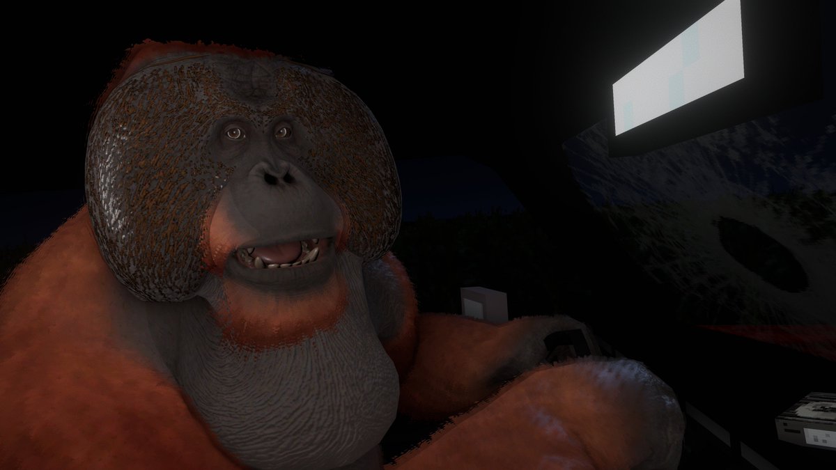 orangutannie's tweet photo. this picture my friend took of me in vrchat is gonna kill me bro https://t.co/sYtfvSAag8