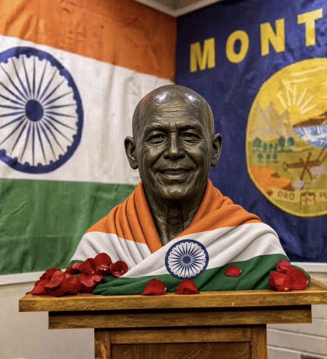 DeplorableATX's tweet photo. This Montana governor is going for full enshrinement. Prepare for millions of incoming Indians to Big Sky Country. https://t.co/nRbHzYEE9r