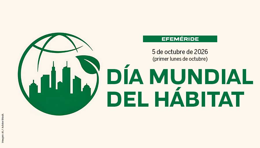 UNAM_MX's tweet photo. De acuerdo con datos de la ONU, alrededor de 2,800 millones de personas en el mundo enfrentan diversas formas de precariedad habitacional. Con el fin de sumar esfuerzos para revertir la crisis global de vivienda, #UnDíaComoHoy se conmemora el Día Mundial del Hábitat 🏠 > https://t.co/Ab5bqJsV8Q